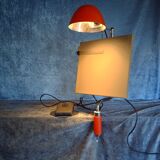Architect lamp with tablett, Falkenberg Belysning, Sweden. 1960/70's