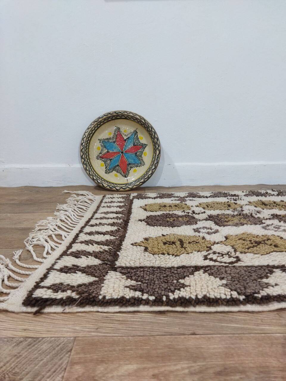 Handcrafted Moroccan Berber Rug 134 X 90 CM