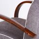 Czech Art Deco Beech Armchair attributed to J. Halabala for Up Zavody, 1930s