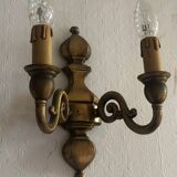 Vintage Brass Wall Sconce