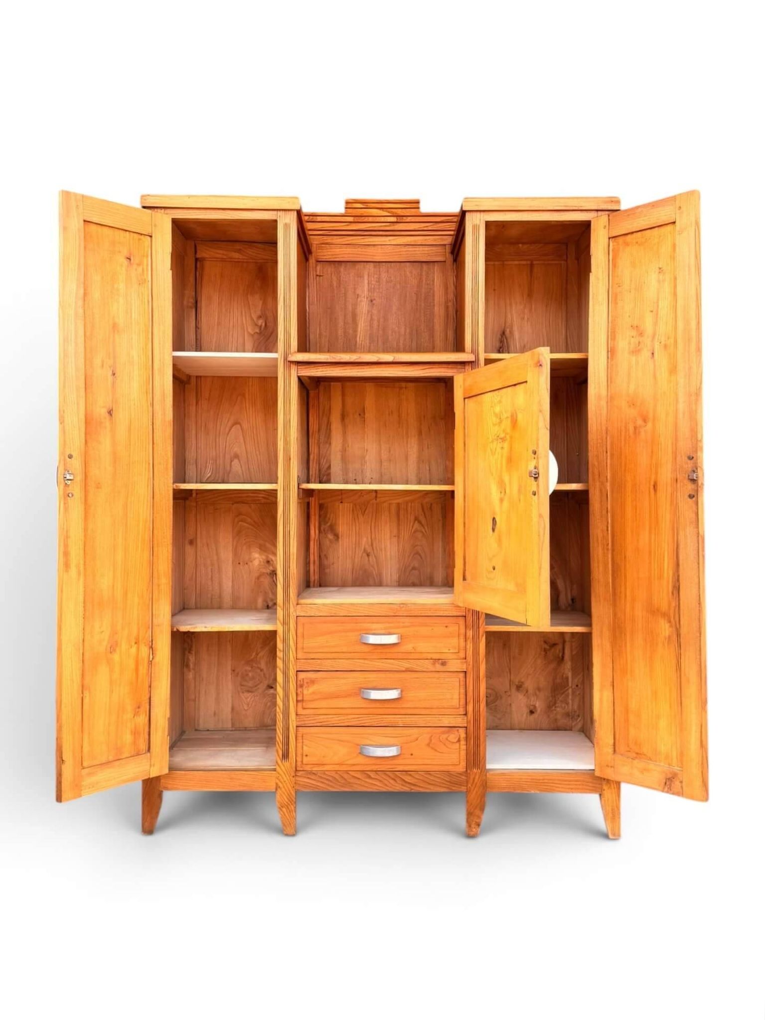 Armoire Art Déco asymétrique, vers 1940