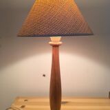 Table lamp in turned wood 1960
