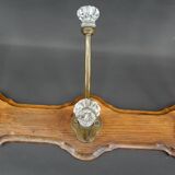 Patère / porte manteau en chêne, Napoléon III, circa 1860