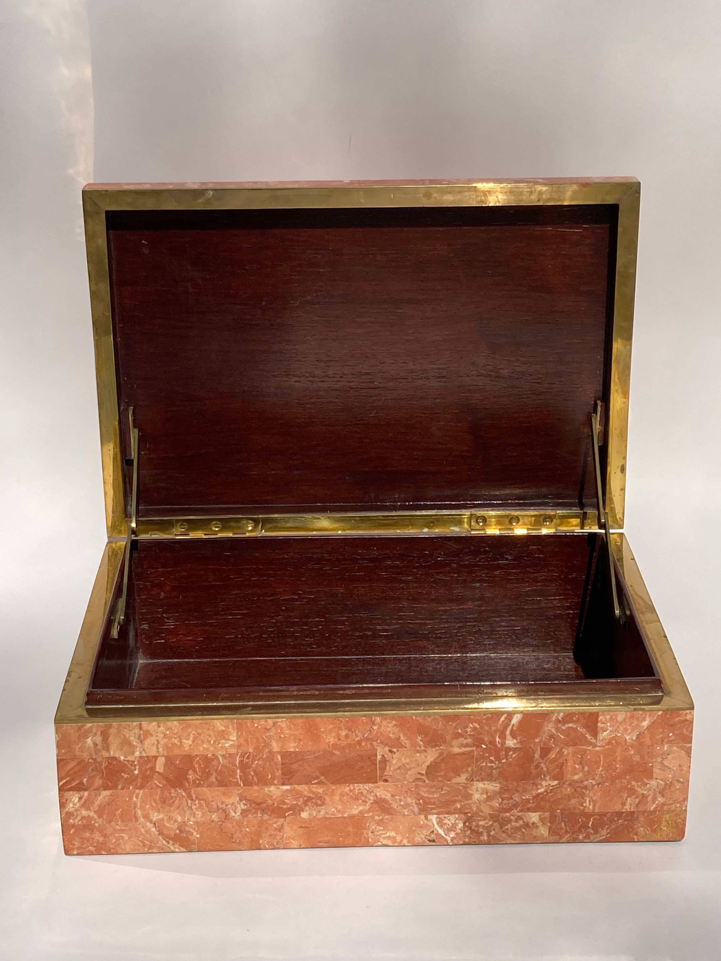Maitland Smith tessellated  jewellery box