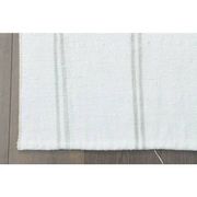 1970s Vintage Turkish Handmade Wool & Cotton Beige Runner Rug 76x228