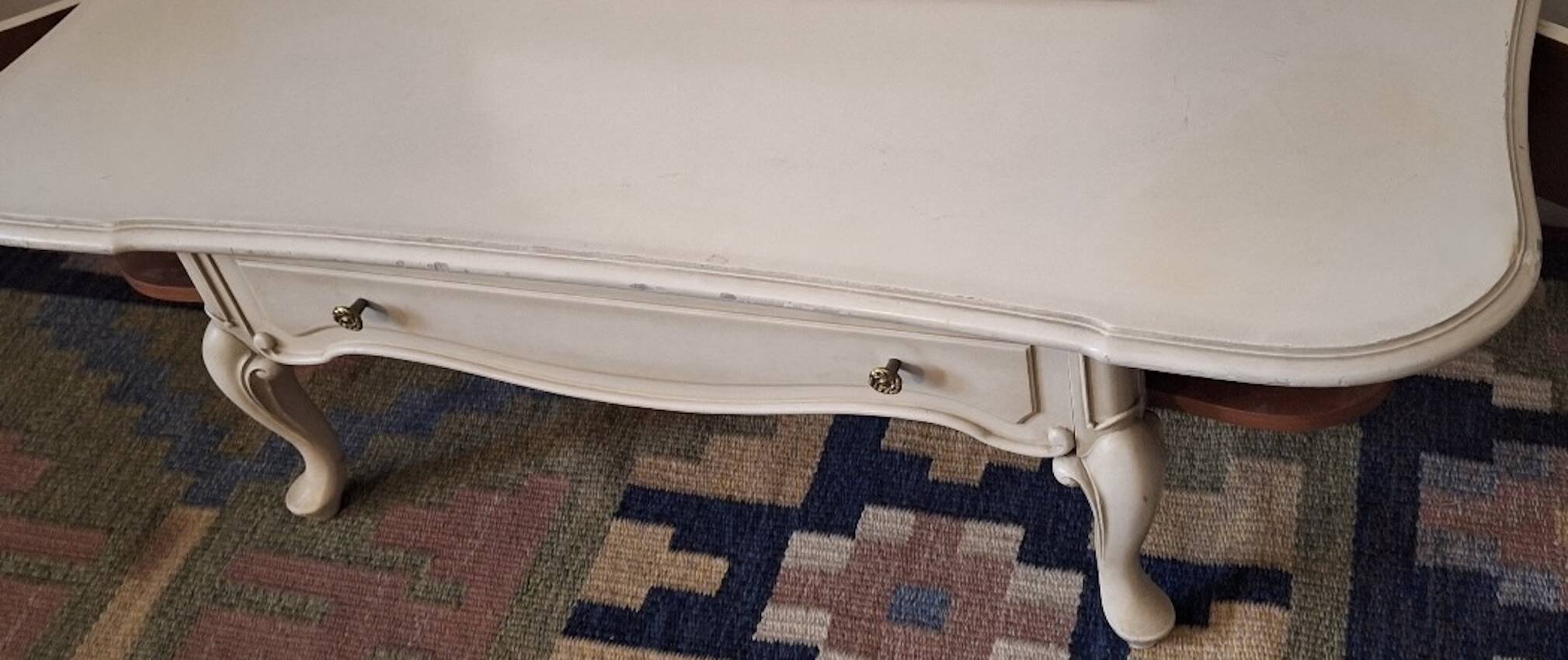 Vintage Boho standing mirror 1970-80