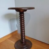 Art Deco ringed turned wood harness