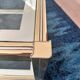 Vintage gold and silver coffee table