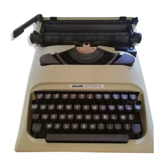 Machine à écrire Olivetti lettera 10 très rare