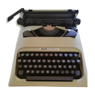 Olivetti lettera 10 typewriter very rare