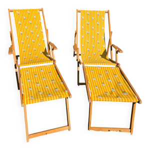 2 tansats chilienne vintage - jaune