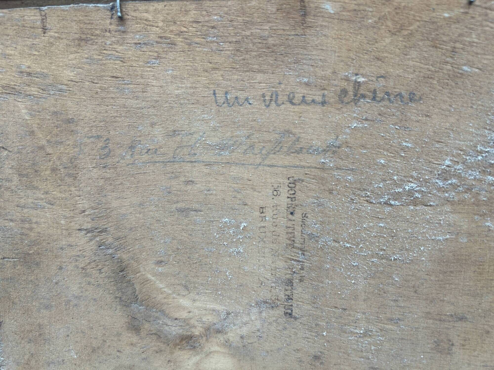 HSP of Edgard d'Hont (1861 - 1941) - an old oak