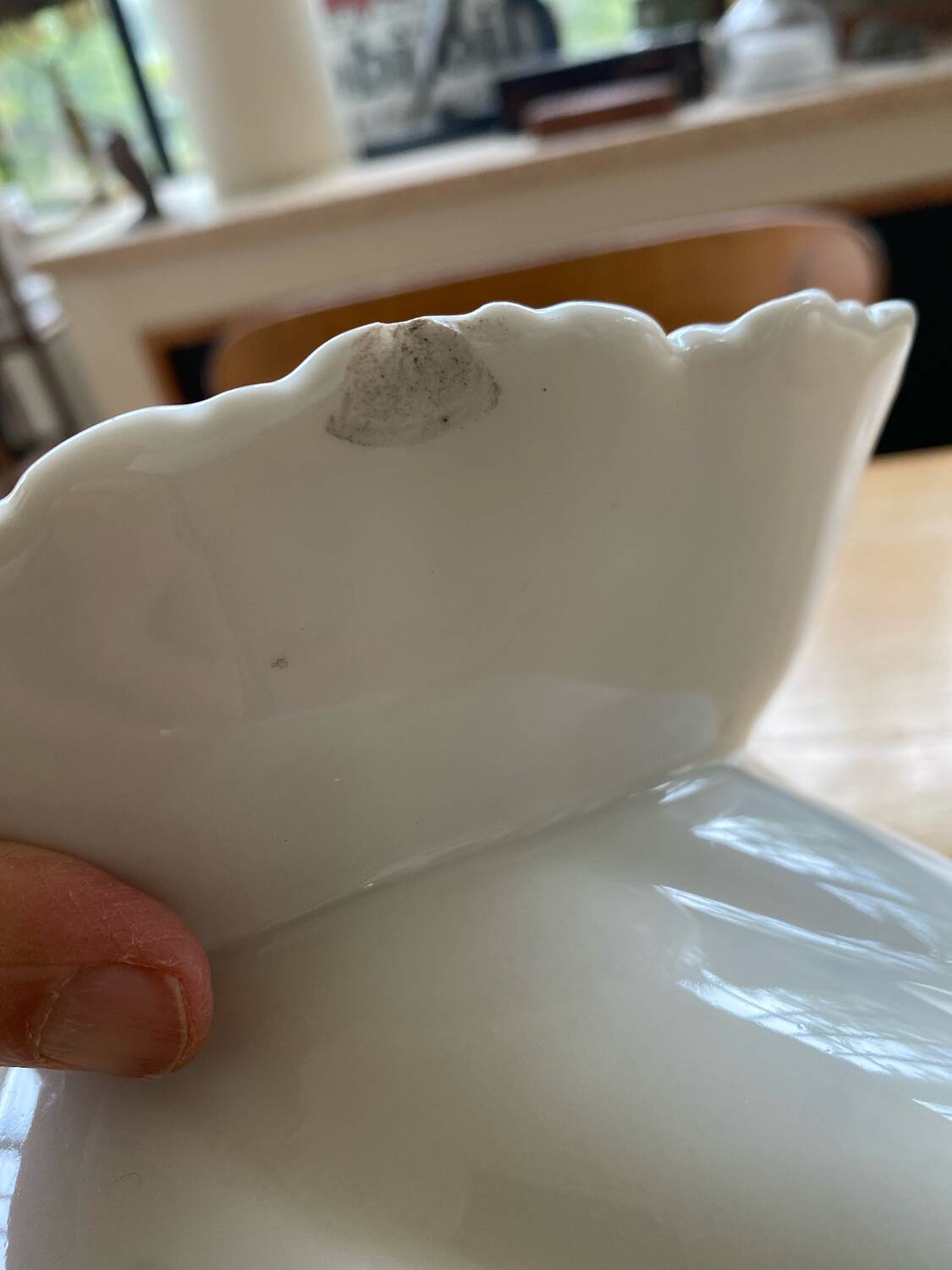 Vase porcelaine blanche