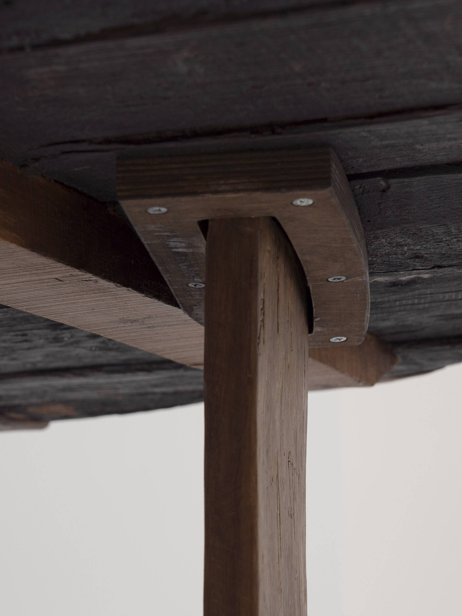 Impressive XL Oak Farmhouse Dining Table, France 19th century