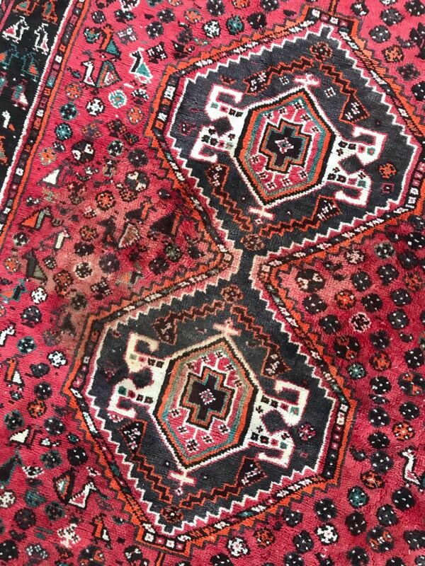 Tapis persan shiraz fait main 160x210 cm