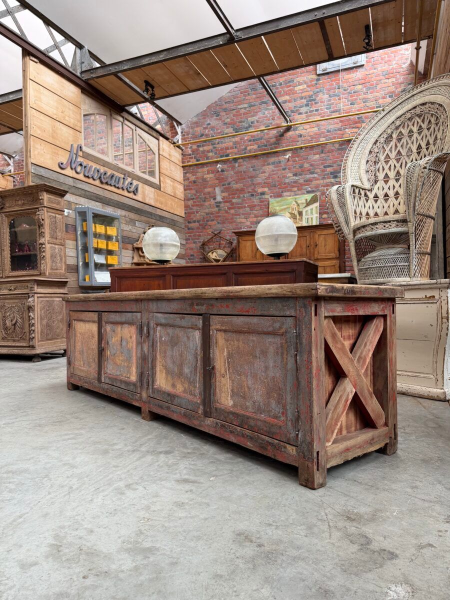 Grand meuble d’atelier début XXème