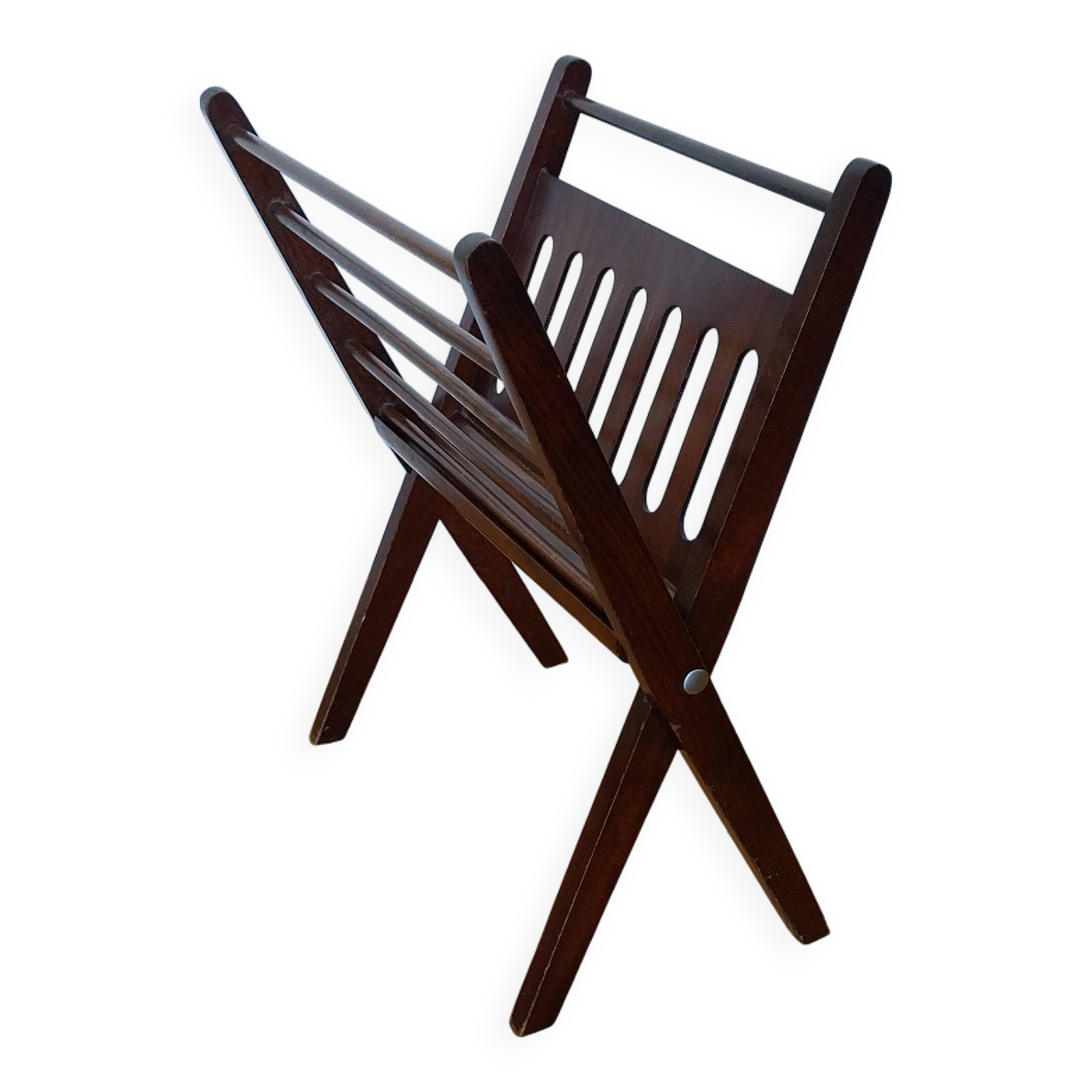 Vintage magazine rack 1960 Cees Braakman