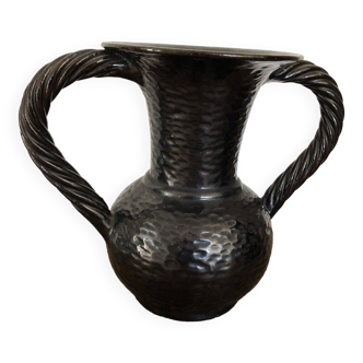 Blaise rubino à vallauris - vase céramique vintage