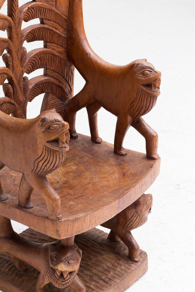 Lion head throne, 1960’s