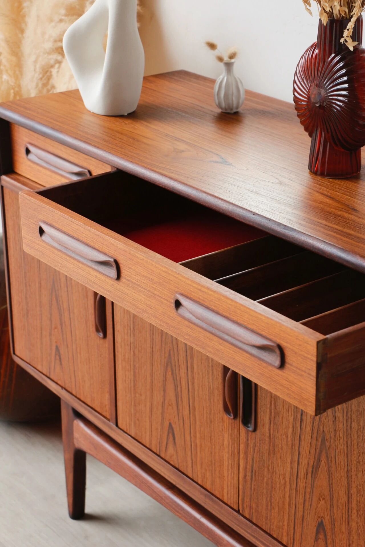Vintage teak enfilade G-Plan – Fresco – Victor Wilkins – 1960s