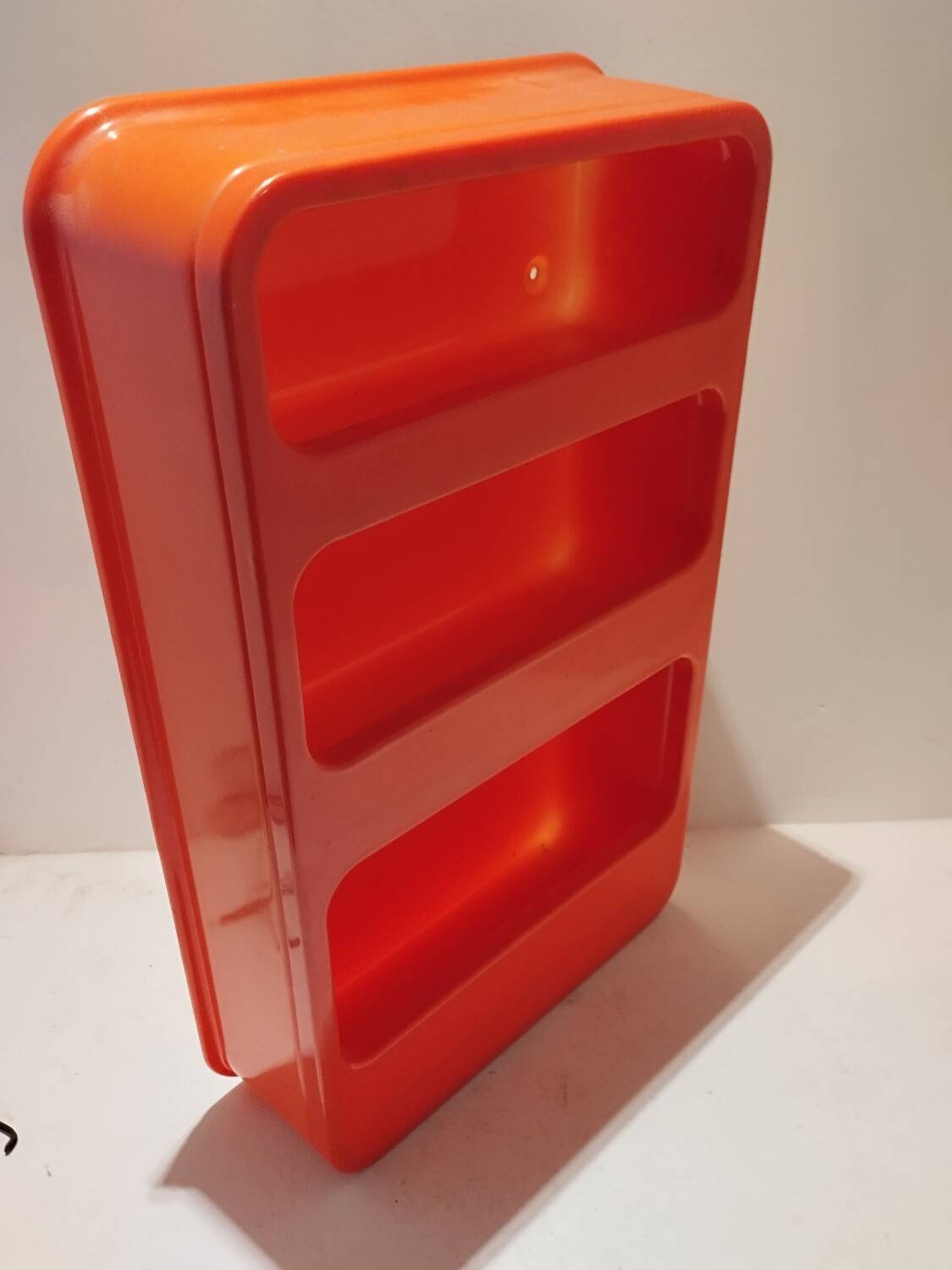 Vintage plastic shelf by Jean Claude Maugirard