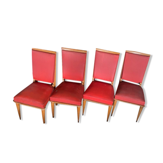 Set of 8 chairs from the 1960s
