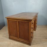 Flat desk in vintage boxes