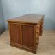 Bureau plat en caissons vintage