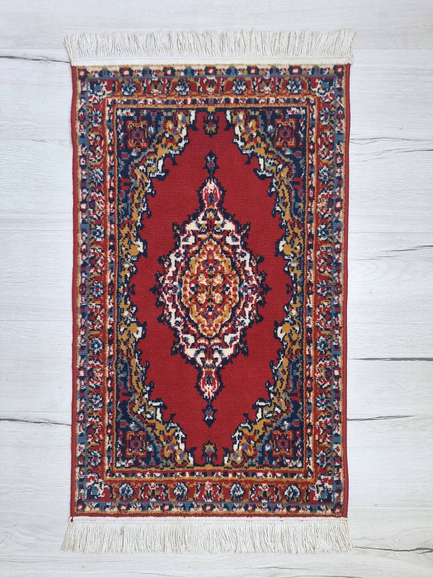 Red Persian carpet