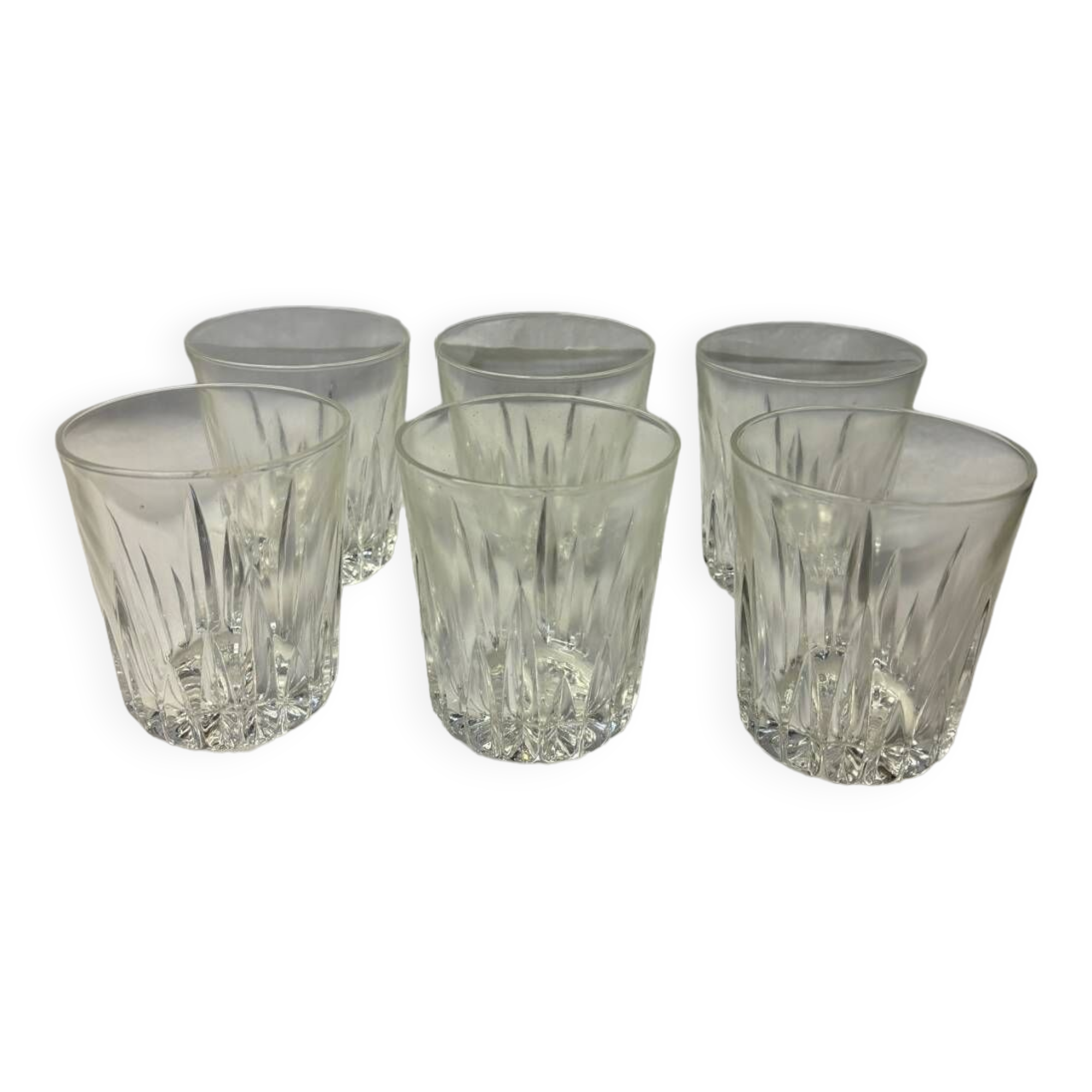 Set of 6 whiskey glasses