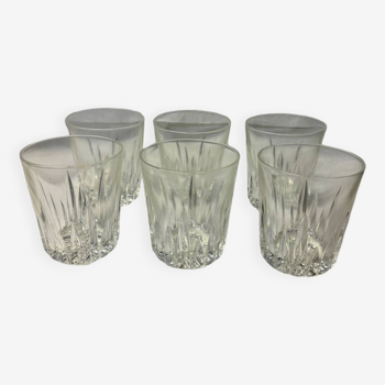 Ensemble de 6 verres à whisky