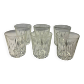 Ensemble de 6 verres à whisky