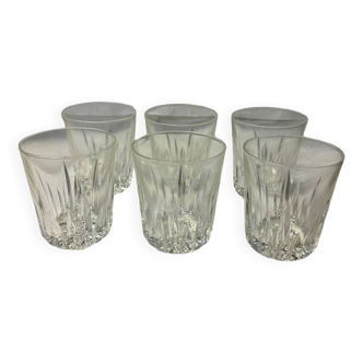 Set of 6 whiskey glasses