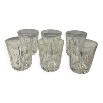 Set of 6 whiskey glasses