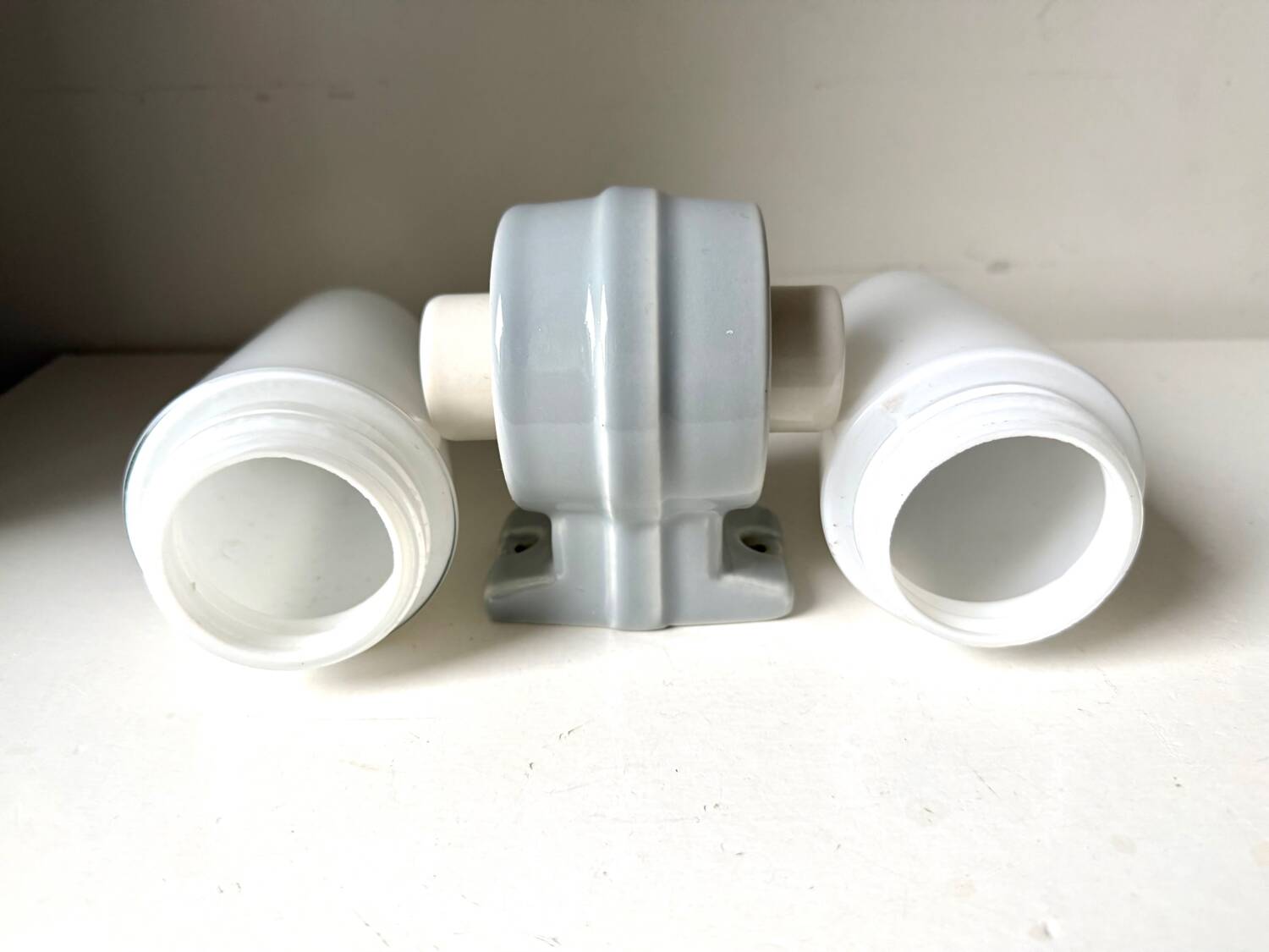 Swedish Midcentury IFO Bernadotte designed Bathroom light Double Sided