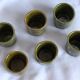 Lot de 6 verres à liqueur en grès
