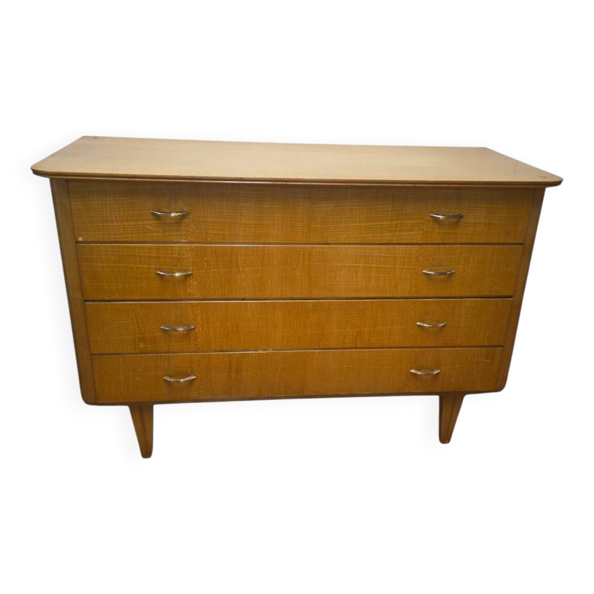 Vintage elm commode from the 1960s.