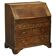 Ancient Georgian writing desk circa 1760 with a leather top.
