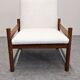 Scandinavian modernist rocking chair in teak, Denmark 1960.