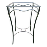 Pair of metal side tables