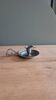 Handheld pewter candlestick