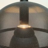 German Vintage Mesh Ceiling Lamp Space Age by Roger Tallon for Erco