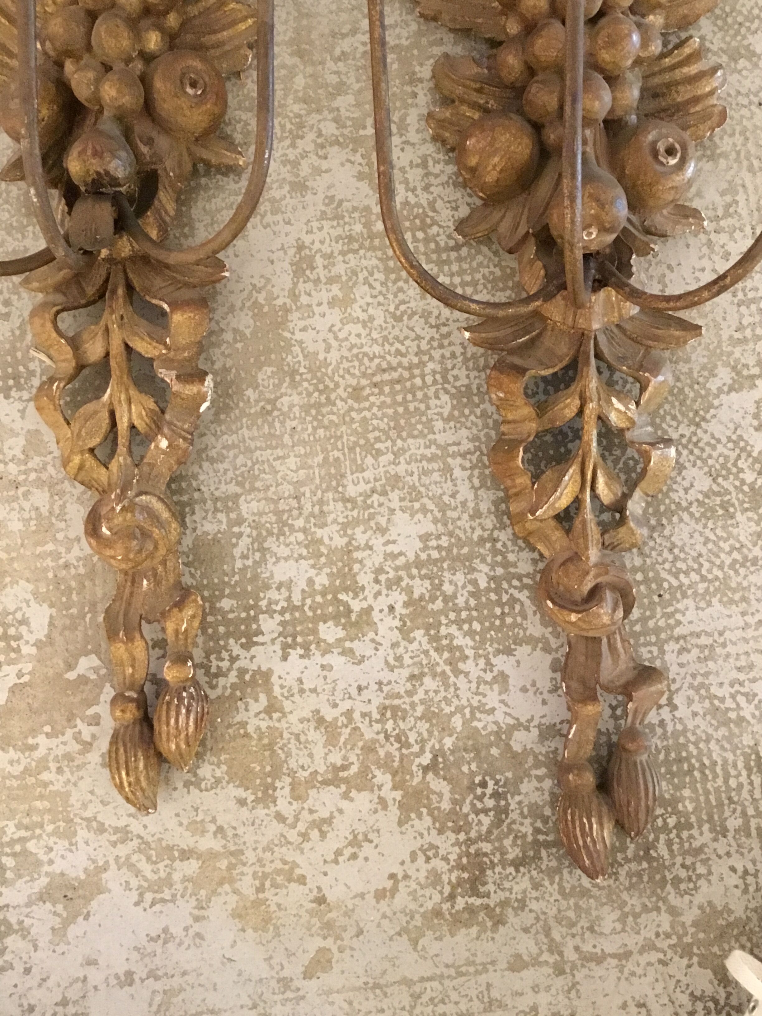 Pair of sconces