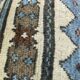 Vintage turkish kilim cushion cover 30x50cm