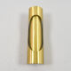 Mid Century Modern Space Age Brass Sconce by Marca SL Spain, 70s