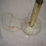 3-ball gold brass lamppost from 1970