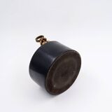 Vintage Dunhill Leather and Brass Cigar Humidor, 1960s