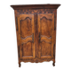 Wardrobe 2 doors Louis XV walnut of the XlX th siecle