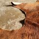 Vintage cowhide carpet 1970 2m20x1m90