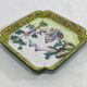 Asian enameled copper tray